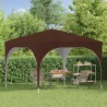 Tente de fête pop-up 290 x 290 x 245 cm Marron 638164638164