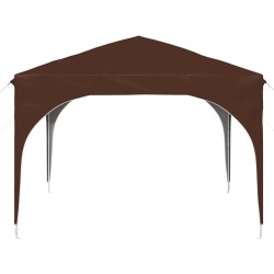 Tente de fête pop-up 290 x 290 x 245 cm Marron 638164638164