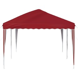 Tente de fête pop-up 575 x 290 x 245 cm Bordeaux 638165638165