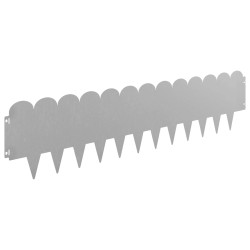 Bordure de Pelouse 30 pcs 103 x 25 cm Acier Rouillé 638169638169