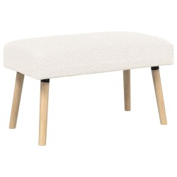 banc Uni Crème 80 x 40 x 46 cm Bouclé 638177638177