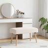 banc Uni Crème 80 x 40 x 46 cm Bouclé 638177638177