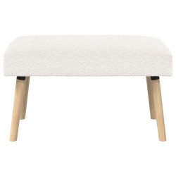 banc Uni Crème 80 x 40 x 46 cm Bouclé 638177638177