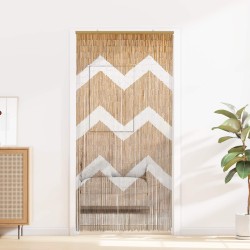 Rideau de porte anti-insectes multicolore 200 x 100 cm Bambou 638178638178