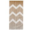 Rideau de porte anti-insectes multicolore 200 x 100 cm Bambou 638178638178