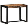 Banc multicolore 60x35x45 cm en bois massif recyclé 638180638180
