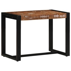 Banc multicolore 60x35x45 cm en bois massif recyclé 638180638180