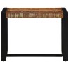 Banc multicolore 60x35x45 cm en bois massif recyclé 638180638180