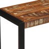 Banc multicolore 60x35x45 cm en bois massif recyclé 638180638180