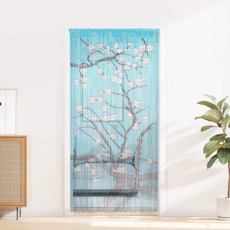 Rideau de porte anti-insectes multicolore 200 x 100 cm Bambou 638188638188