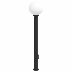 Borne lumineuse avec sortie 120 cm Noir IP44 638198638198