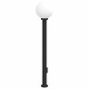 Borne lumineuse avec sortie 120 cm Noir IP44 638198638198