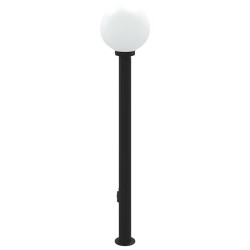 Borne lumineuse avec sortie 120 cm Noir IP44 638198638198