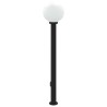 Borne lumineuse avec sortie 120 cm Noir IP44 638198638198