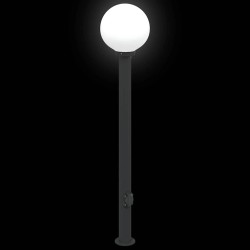 Borne lumineuse avec sortie 120 cm Noir IP44 638198638198
