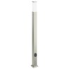 Borne lumineuse avec sortie 110 cm en acier inoxydable IP44 638199638199