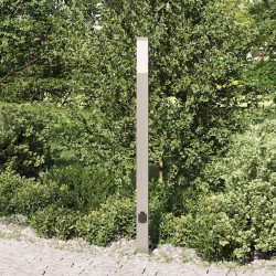 Borne lumineuse avec sortie 110 cm en acier inoxydable IP44 638199638199