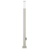 Borne lumineuse avec sortie 110 cm en acier inoxydable IP44 638199638199