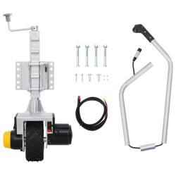 Roue de cric de remorque 12 V 550 W en aluminium 638200638200