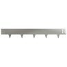 Bordure de Pelouse 20 pcs 100 x 15 cm Acier Argenté 638209638209