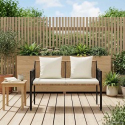 Bancs d'extérieur 2 -Seater 116 x 56 x 75 cm polyrotin 638214638214