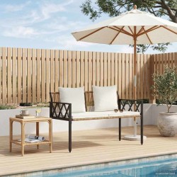 Bancs d'extérieur 2 -Seater 116 x 56 x 75 cm polyrotin 638214638214