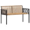 Bancs d'extérieur 2 -Seater 116 x 56 x 75 cm polyrotin 638214638214