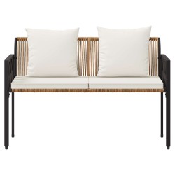 Bancs d'extérieur 2 -Seater 116 x 56 x 75 cm polyrotin 638214638214
