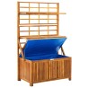 Boîte de rangement avec treillis 99x55x160cm Bois acacia solide 638226638226