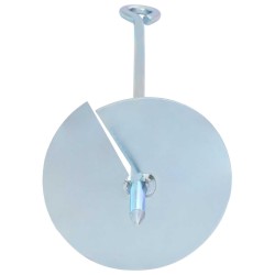 Ancre de terre 10 pcs Argenté Ø10 x 50 cm Métal galvanisé 638230638230