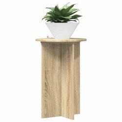 Support de Plante 2 pcs Chêne Sonoma Ø40 x 60 cm 638233638233