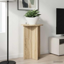 Support de Plante 2 pcs Chêne Sonoma Ø40 x 60 cm 638233638233
