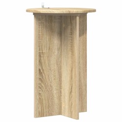Support de Plante 2 pcs Chêne Sonoma Ø40 x 60 cm 638233638233
