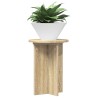 Support de Plante 2 pcs Chêne Sonoma Ø29,5 x 40 cm 638234638234