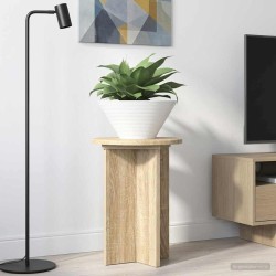 Support de Plante 2 pcs Chêne Sonoma Ø29,5 x 40 cm 638234638234