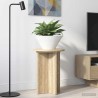 Support de Plante 2 pcs Chêne Sonoma Ø29,5 x 40 cm 638234638234