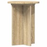 Support de Plante 2 pcs Chêne Sonoma Ø29,5 x 40 cm 638234638234