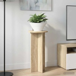 Support de Plante 2 pcs Chêne Sonoma 29,5 x 29,5 x 60 cm 638235638235