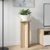 Support de Plante 2 pcs Chêne Sonoma 29,5 x 29,5 x 60 cm 638235638235