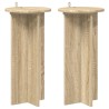 Support de Plante 2 pcs Chêne Sonoma 29,5 x 29,5 x 60 cm 638235638235