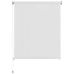 Store roulant d'extérieur 185 (l) x 230 (H) cm blanc 638236638236