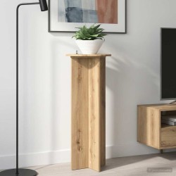 Support de Plante 2 pc Chêne artisanal Ø40 x 100 cm 638238638238
