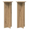 Support de Plante 2 pc Chêne artisanal Ø40 x 100 cm 638238638238