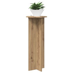 Support de Plante 2 pc Chêne artisanal Ø40 x 100 cm 638238638238