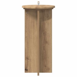Support de Plante 2 pc Chêne artisanal 29,5 x 29,5 x 60 cm 638245638245