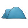 Tente Cabane avec toit Bleu 4 personnes Polyester et Acier 638259638259