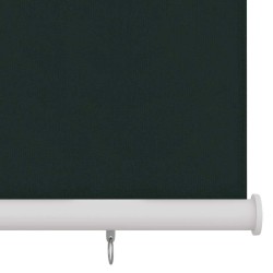 Store roulant d'extérieur 185 (l) x 140 (H) cm vert foncé HDPE 638270638270