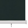 Store roulant d'extérieur 185 (l) x 140 (H) cm vert foncé HDPE 638270638270