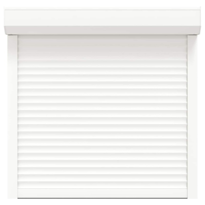 Store Roulant Blanc 100 x 100 cm Aluminium et Polyuréthane 638272638272