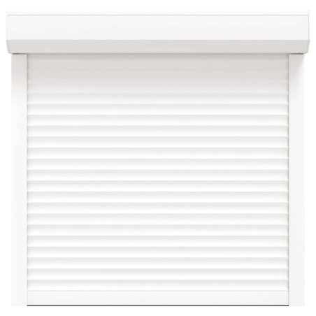 Store Roulant Blanc 100 x 100 cm Aluminium et Polyuréthane 638272638272